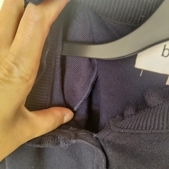 Ba&sh sera button up jumper navy sz M - Picture 9 of 11